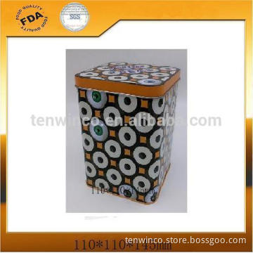 Hallowmas Squareness Boxes, Printed Gifts Tin Boxes